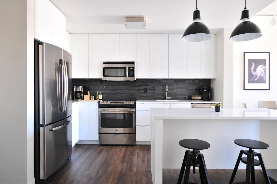 Renters Insurance Plano TX – Protecting Your Belongings with a Local Independent Agent 3 gray steel 3-door refrigerator near modular kitchen